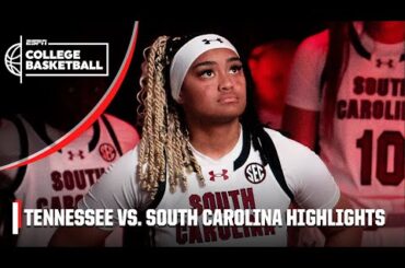 Tennessee vs. South Carolina | Full Game Highlights | ESPN College Basketball