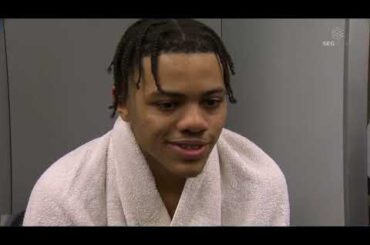 Keyonte George PostGame Interview | Utah Jazz vs Miami Heat