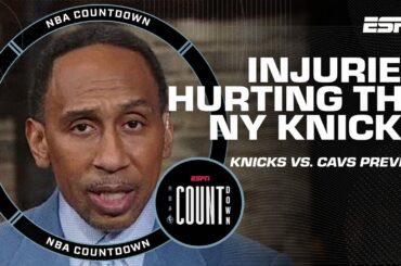 Stephen A. is UNHAPPY with NY Knicks + PRAISES Donovan Mitchell for Cavs' success | NBA Countdown