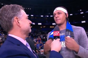 Paolo Banchero PostGame Interview | Detroit Pistons vs Orlando Magic
