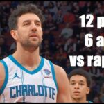 Vasilije Micic 12 Pts 6 Ast Charlotte Hornets vs Toronto Raptors HIGHLIGHTS