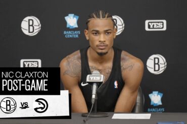 Nic Claxton | Post-Game Press Conference | Atlanta Hawks | 3.2.24