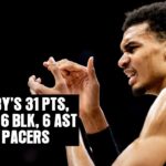 Victor Wembanyama's Historic game vs Indiana Pacers | 3.3.2024