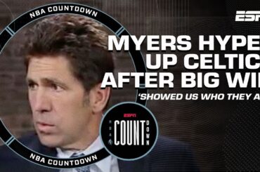 Bob Myers reacts to Celtics' 50-POINT WIN: They showed us WHO THEY ARE! | NBA Countdown