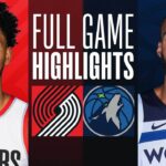 TRAIL BLAZERS at TIMBERWOLVES | FULL GAME HIGHLIGHTS | March 4, 2024