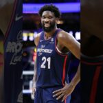 Joel Embiid BACK ON THE COURT For The Philadelphia 76ers #shorts