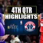 Utah Jazz vs Washington Wizards 4TH QTR Game Highlights | March 4 | 2024 NBA Season