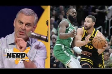 THE HERD | Colin SHOCKED Celtics DESTROY Warriors 140-88 for 3rd win by 50+ Pts this season