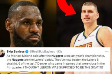 NBA FANS REACT TO DENVER NUGGETS BEATING LOS ANGELES LAKERS | NUGGETS VS LAKERS REACTIONS