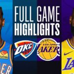 Game Recap: Lakers 116, Thunder 104