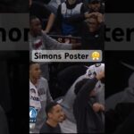 Anfernee Simons With THE UNREAL POSTER! 🤯🔥| #Shorts