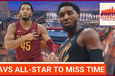 Cavaliers All-Star guard Donovan Mitchell OUT after knee treatment | Are the Cavs in trouble?