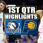 Dallas Mavericks vs Indiana Pacers 1st QTR Game Highlights | March 5 | 2024 NBA Season