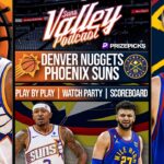 Phoenix Suns vs Denver Nuggets | LIVE Reaction | Scoreboard | Play By Play | Postgame Show