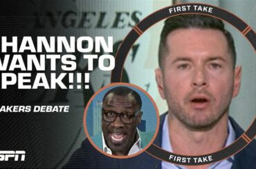 BUT LET ME SPEAK ❗ Shannon Sharpe takes on JJ Redick & Stephen A. in a Lakers debate | First Take