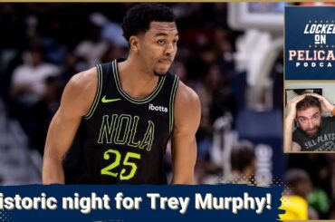 HISTORIC night as Trey Murphy makes 10 three-pointers and New Orleans Pelicans roll Toronto Raptors