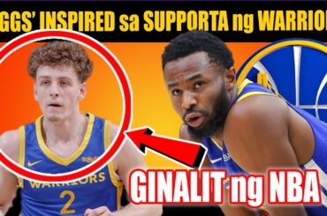 NAKO! GINALIT NG NBA! INSPIRED dahil sa SUPPORT ng WARRIORS |CURRY NBA GAMES | GOLDEN STATE WARRIORS