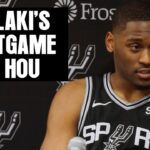 Malaki Branham's Post-Game Interview After Season-High Scoring Night in Houston | 3.5.2024