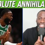 Draymond Green reacts to Celtics "beatdown" of Warriors, LeBron's 40k, Victor Wembanyama's rise