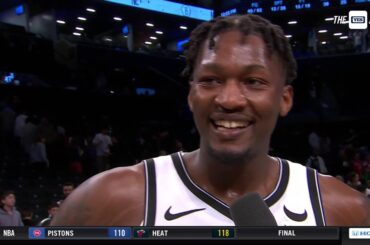 Dorian Finney-Smith on the Nets win over the 76ers