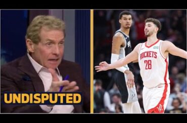 UNDISPUTED | Sengun dominates Wemby! - Skip Bayless reacts to Rockets beat Spurs 114-101