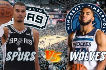 San Antonio Spurs vs Minnesota Timberwolves Live Play by Play & Scoreboard