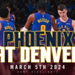 Denver Nuggets vs. Phoenix Suns Full Game Highlights