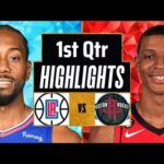 LA Clippers vs Houston Rockets Full Highlights 1st QTR | Mar 6 | 2024 NBA Regular Season