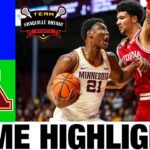 Indiana vs Minnesota Highlights | NCAA Men's Basketball | 2024 College Basketball