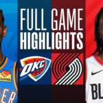 THUNDER at TRAIL BLAZERS | FULL GAME HIGHLIGHTS | March 6, 2024