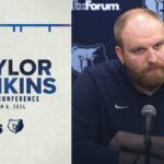 Coach Taylor Jenkins Press Conference | Grizzlies vs. Sixers