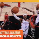 OKC Thunder at Portland Trail Blazers | Game Highlights | March 6, 2024