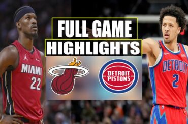 Detroit Pistons vs Miami Heat FULL Game Highlights | March 5 | 2024 NBA Season