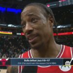 Demar DeRozan PostGame Interview | Chicago Bulls vs Utah Jazz