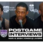 Malik Monk, De’Aaron Fox & Coach Brown | Postgame Pressers 3.6.24