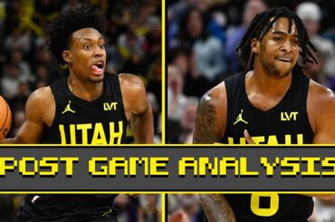 Brice Sensabaugh shows out for the Utah Jazz!