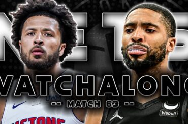 Brooklyn NETS @ Detroit PISTONS Live PLAY-BY-PLAY (NBA Season 23/24)
