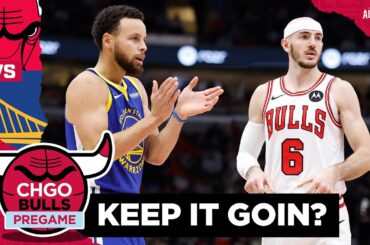 Chicago Bulls look for third straight road win vs Steph Curry & Warriors | CHGO Bulls Podcast
