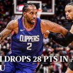 Kawhi Drops 28 PTS in a Win vs. Rockets Highlights | LA Clippers