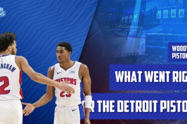 What went right in Detroit Pistons win over Brooklyn Nets