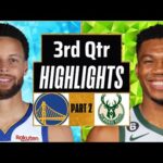 Golden State Warriors vs Milwaukee Bucks 3rd QTR - PART 2 Highlights |Mar 6 |2024 NBA Regular Season