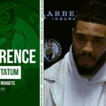 Jayson Tatum REACTS to His Game vs Nuggets | Postgame Interview