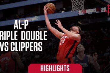 Alperen Sengun Triple-Double 23 Points 19 Rebounds 14 Assists | Houston Rockets