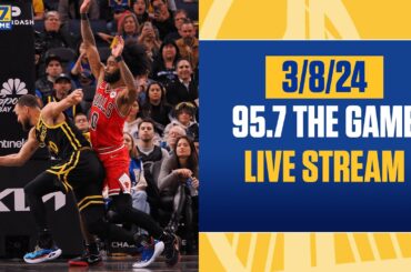 Warriors Get Rolled By The Bulls And Steph Curry Rolls His Ankle | 95.7 The Game Live Stream