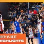 OKC Thunder vs Miami Heat | Game Highlights | March 8, 2024