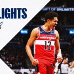 Highlights: Washington Wizards defeat Charlotte Hornets, 112-100 | 03/08/24