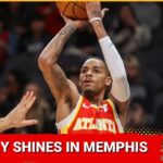 Dejounte Murray shines, Atlanta Hawks squeak out win over Memphis Grizzlies for 3rd straight victory