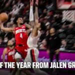 DUNK OF THE YEAR?! 👀 Jalen Green SOARS for a poster over Anfernee Simons 😤 | NBA on ESPN