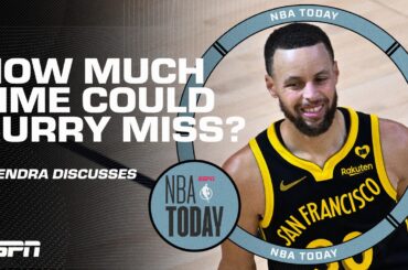 Kendra Andrews details Steph Curry’s ankle injury | NBA Today