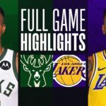 BUCKS at LAKERS | FULL GAME HIGHLIGHTS | March 8, 2024